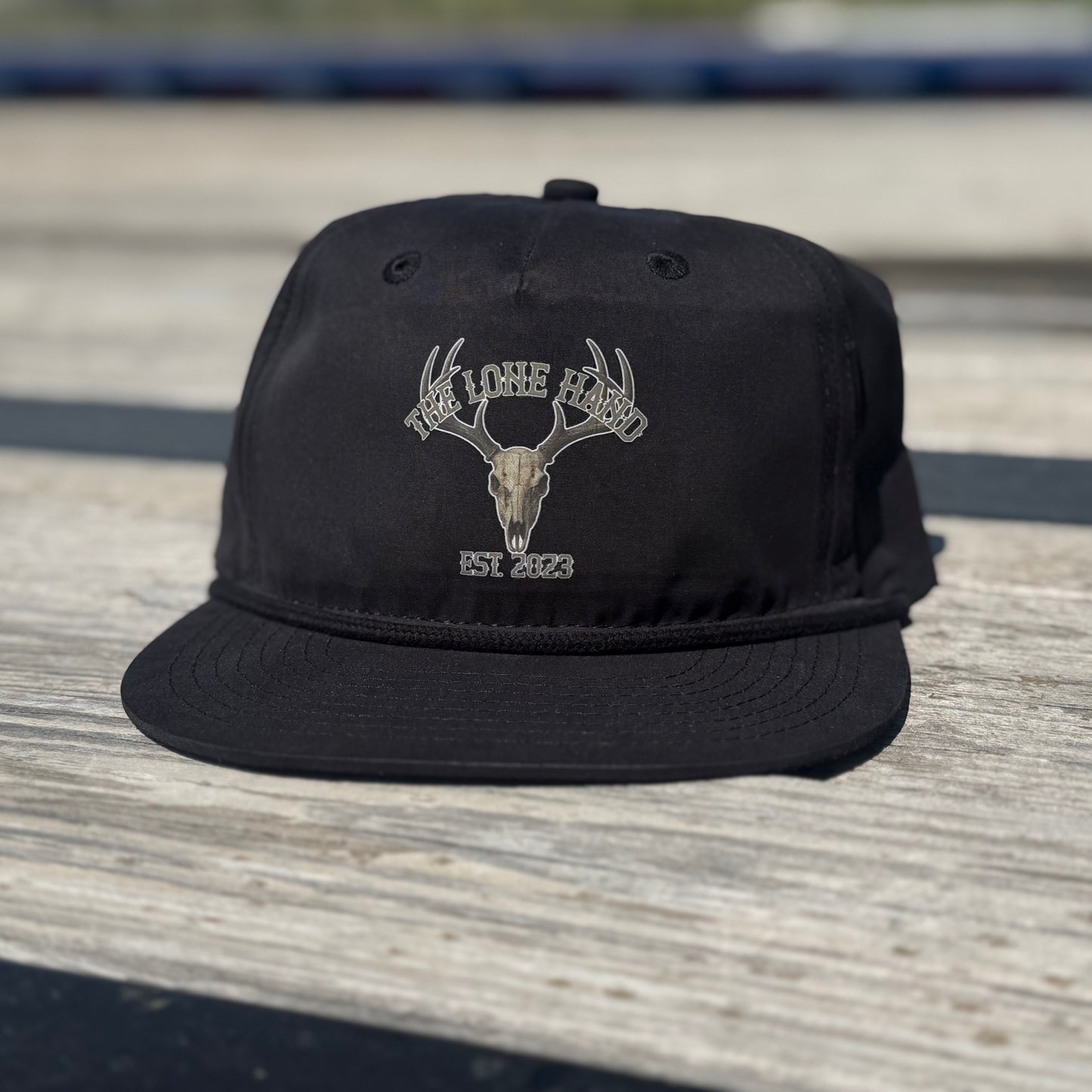 The Wingate Black Rope Hat | The Lone Hand Hat Co