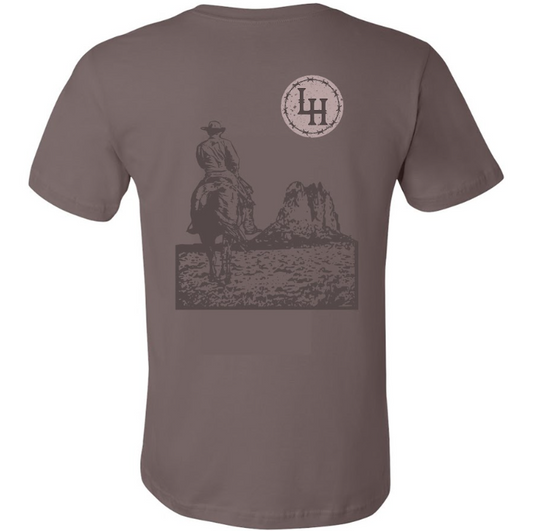 Desert Hand Short Sleeve T-shirt | The Lone Hand Hat Co