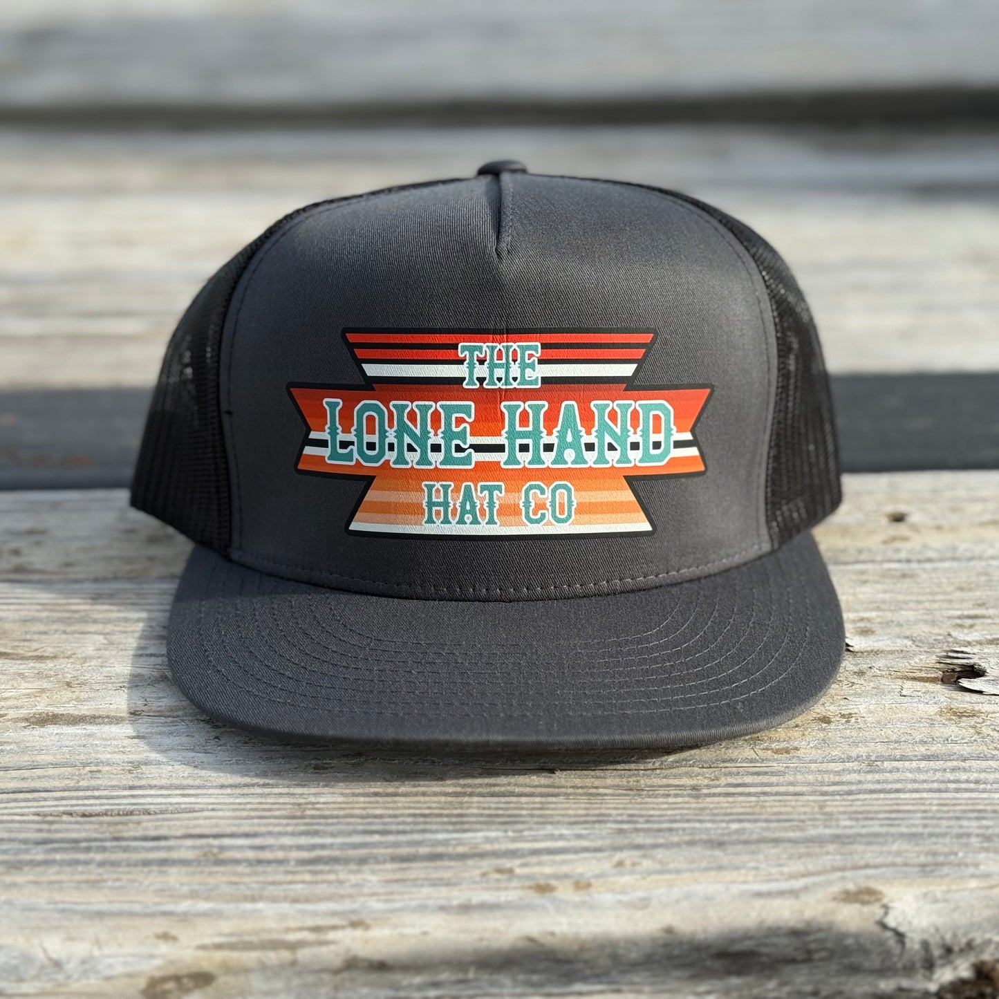The Serape Southwest Charcoal | The Lone Hand Hat Co
