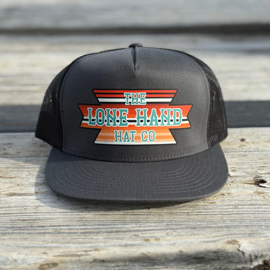 The Serape Southwest Charcoal | The Lone Hand Hat Co