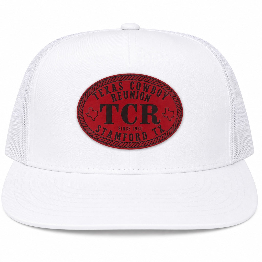 TCR Red on White | The Lone Hand Hat Co