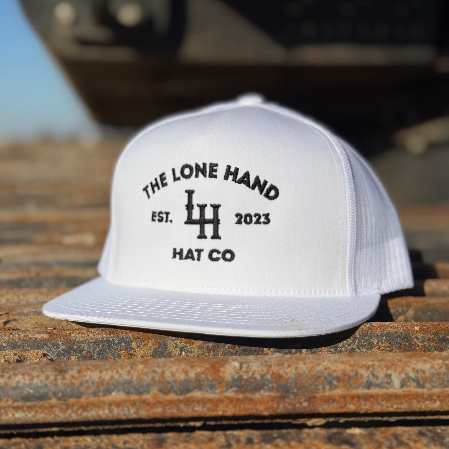 The LH Brand White | The Lone Hand Hat Co
