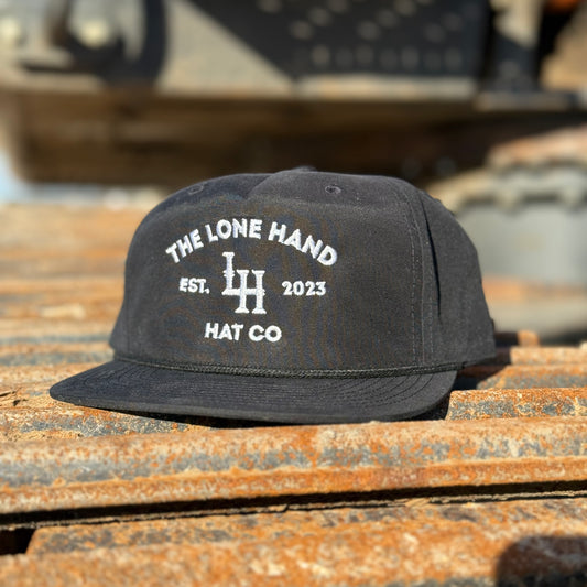 The LH Brand Rope Black | The Lone Hand Hat Co