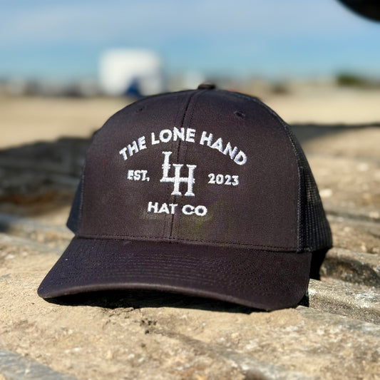 The LH Brand Black 112 | The Lone Hand Hat Co
