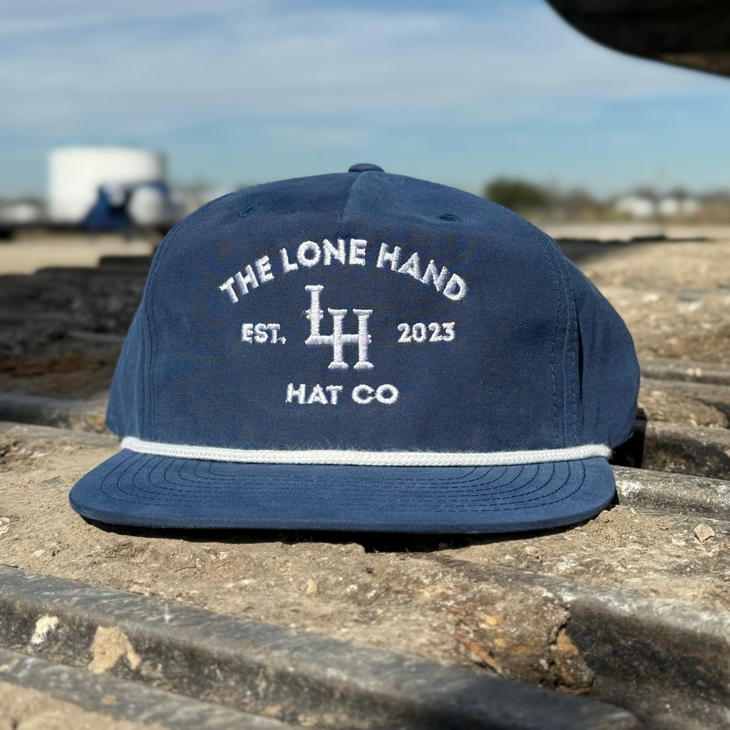 The LH Brand Rope Blue | The Lone Hand Hat Co