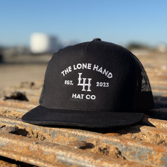 The LH Brand Black | The Lone Hand Hat Co