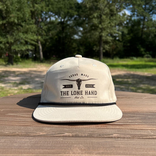 The Outlaw Five Panel Rope Hat | The Lone Hand Hat Co