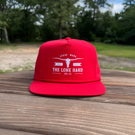 The Texas Sunset Five Panel Rope Hat | The Lone Hand Hat Co
